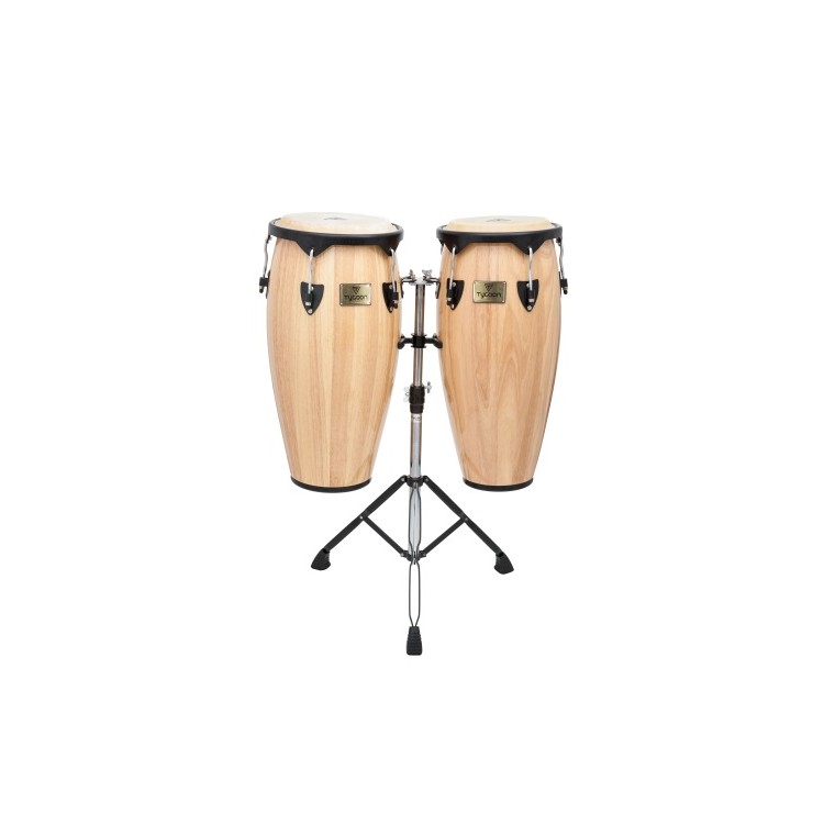 CONGA TYCOON SUPREMO.11"-12" NATURAL.PAR. SOPORTE DOBLE